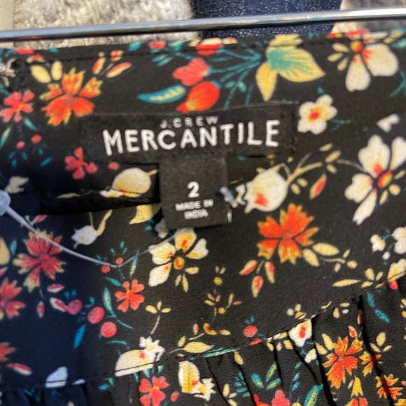 J. Crew Floral Skirt, Size 2 - Picture 3 of 4